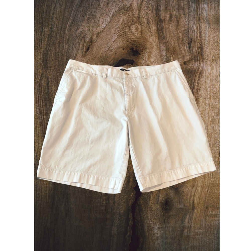 Polo Ralph Lauren Men's 42x9 Classic Cotton Chino Shorts White Preppy Summer - Picture 4 of 9